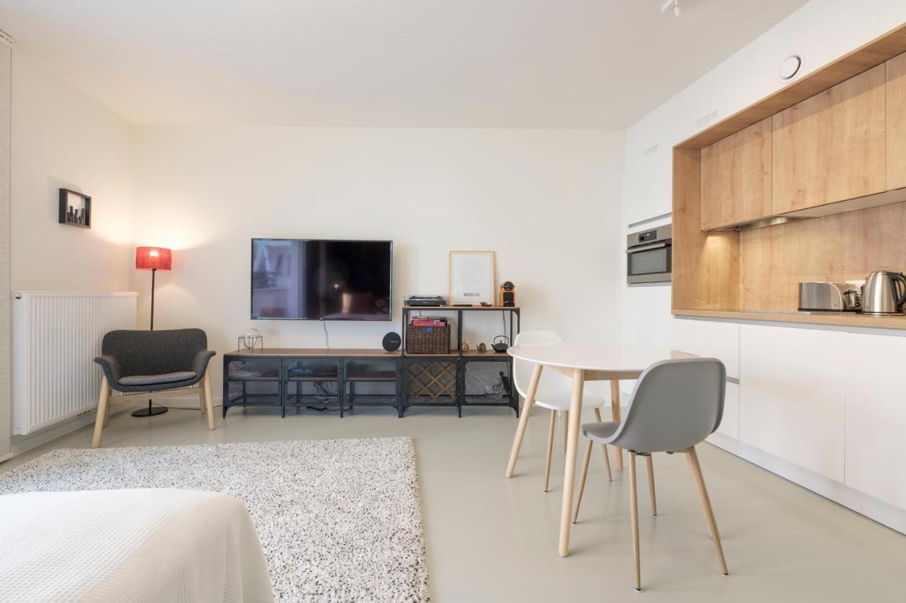 Mini Loft With Terrace Apartment Brussels Ngoại thất bức ảnh