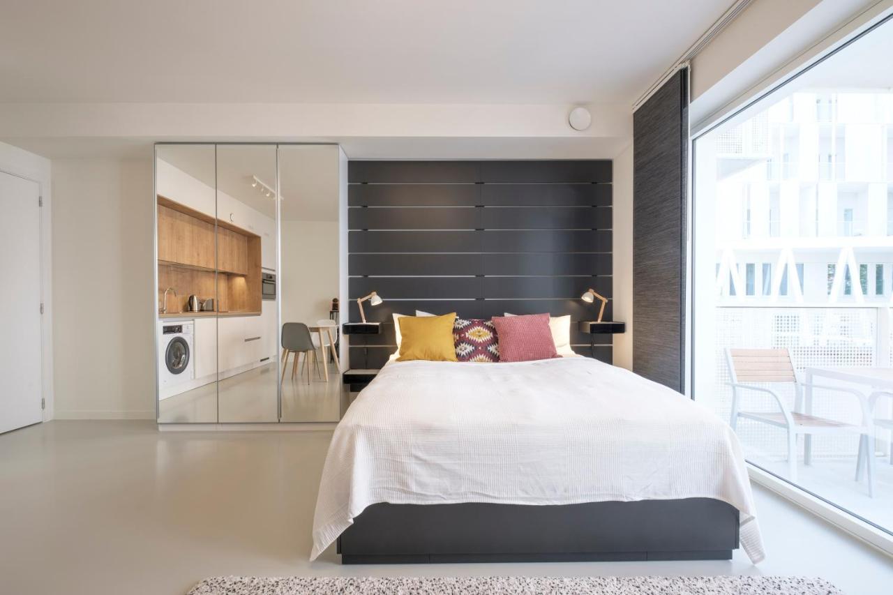 Mini Loft With Terrace Apartment Brussels Ngoại thất bức ảnh