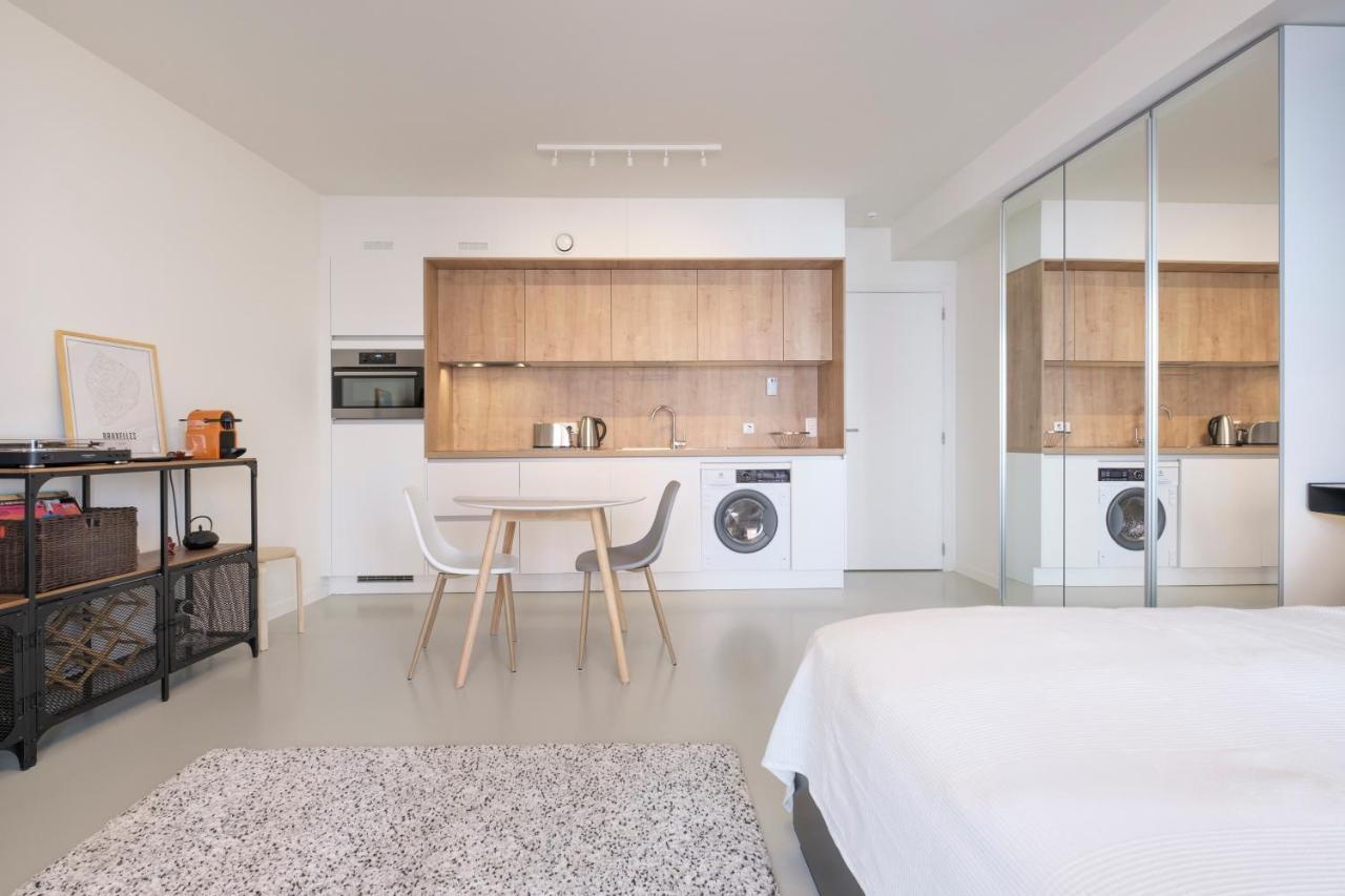 Mini Loft With Terrace Apartment Brussels Ngoại thất bức ảnh