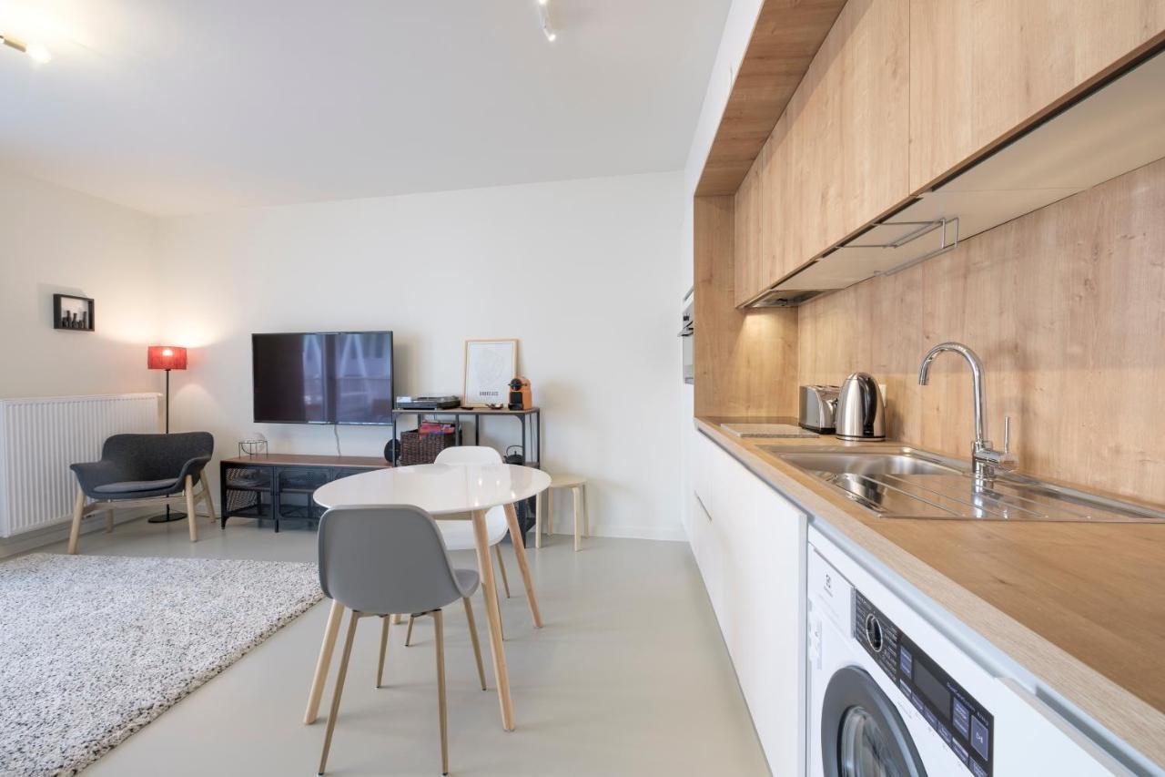 Mini Loft With Terrace Apartment Brussels Ngoại thất bức ảnh